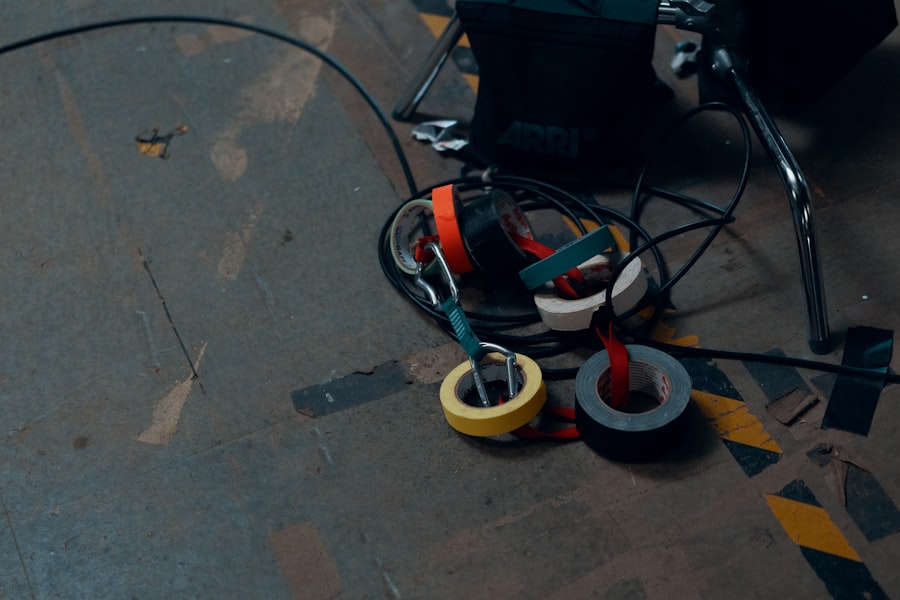 Photo office floor cleaning 
