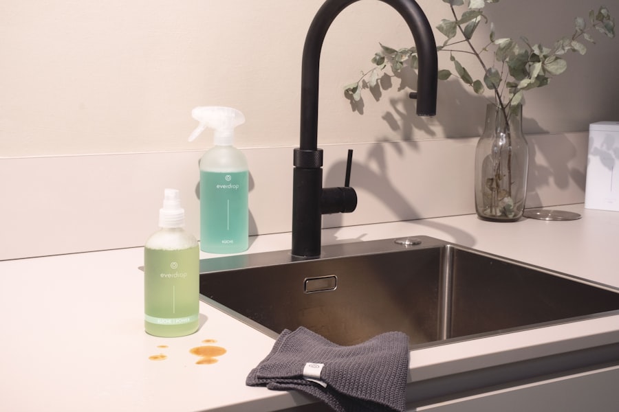 Photo sustainable cleaning products