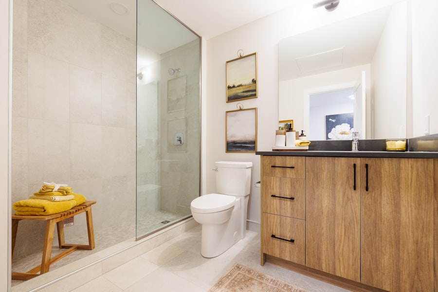 bathroom cleaning